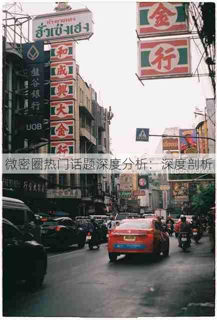 微密圈热门话题深度分析：深度剖析
