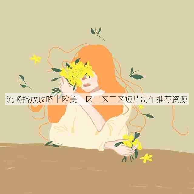 流畅播放攻略｜欧美一区二区三区短片制作推荐资源